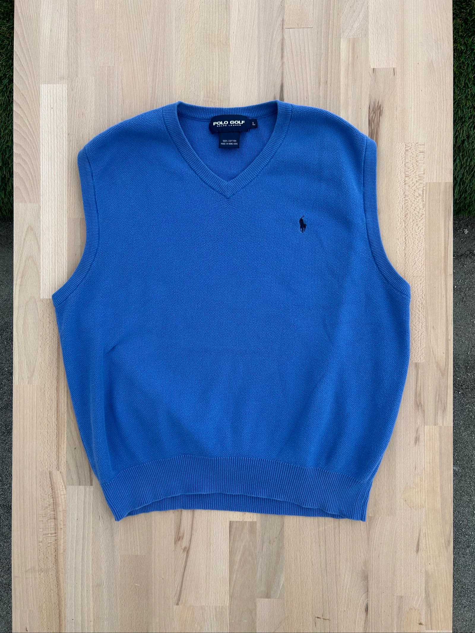Pull sans manche Ralph Lauren Taille L maille piqué